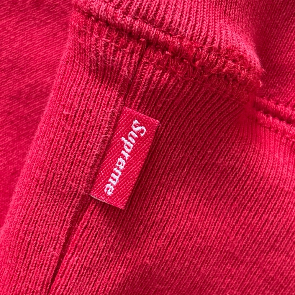 Supreme Ghostface arc logo Red Pullover Hoodie with Black Drip nwt large - Picture 13 of 16